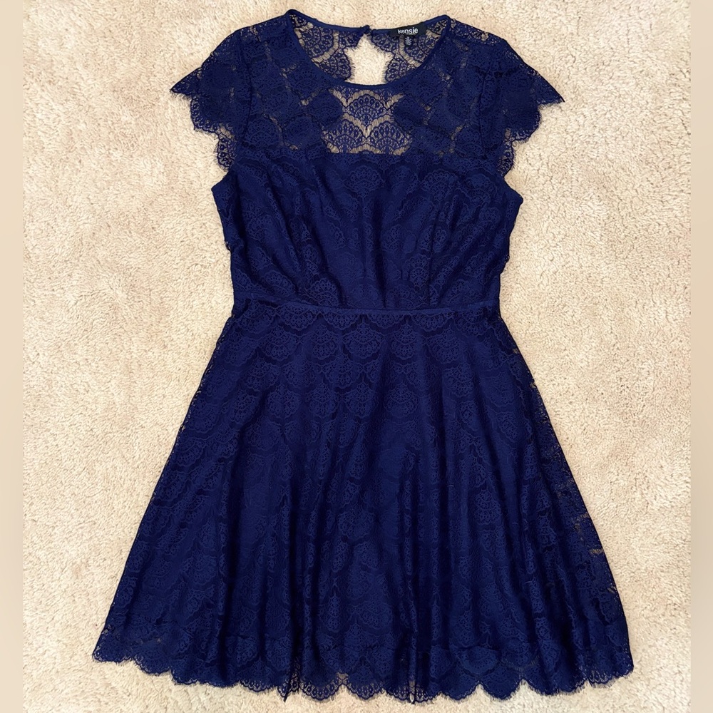 Gorgeous Navy Lace Dress
